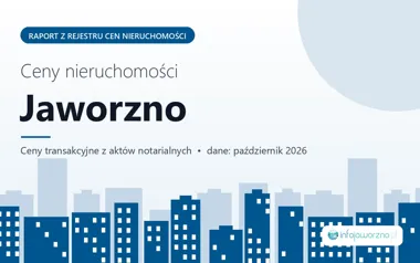 Ceny mieszkań w Jaworznie — październik 2026